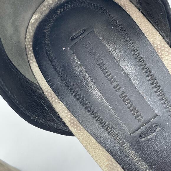 Alexander Wang Abby Animal Print Leather Block Heel Sandals - Natural - 36.5 - Picture 12 of 15